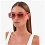 Солнцезащитные очки GG1325S в прямоугольной оправе из ацетата ацетата Gucci, красный 6392780