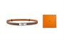 Женский ремень Hermes, коричневый/серый 10438126