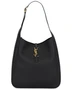 Большая сумка-хобо Le 5 A 7 Saint Laurent, цвет Nero 20084514