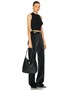 Большая сумка-хобо Le 5 A 7 Saint Laurent, цвет Nero 20084514