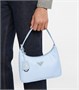 Мини-сумка через плечо Re-Edition Prada, Celeste 25626804