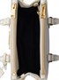 Мини-сумка Galleria из сафьяновой кожи с верхней ручкой Prada, нейтральный 25758947