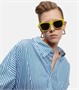 Квадратные солнцезащитные очки Celine, желтый 2073223