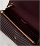 Кошелек на цепочке Cassandre Envelope из кожи Saint Laurent, Rouge Cabernet 25621613