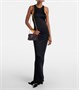 Кошелек на цепочке Cassandre Envelope из кожи Saint Laurent, Rouge Cabernet 25621613