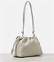 Средняя кожаная сумка через плечо Flamenco Loewe, Shell Grey 25622099