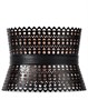 Кожаный корсетный ремень Vienne Alaïa, черный 2115875