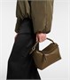Пазл Маленькая кожаная сумка-тоут Loewe, Dark Khaki Green 25641680