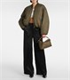 Пазл Маленькая кожаная сумка-тоут Loewe, Dark Khaki Green 25641680