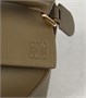Пазл Маленькая кожаная сумка-тоут Loewe, Dark Khaki Green 25641680