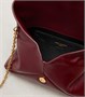 Миниатюрная кожаная сумка-кроссбоди Cassandre Saint Laurent, Dark Ruby 25628505