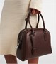 Индийская кожаная сумка-тоут 12.00 The Row, Chestnut Ans 25633022