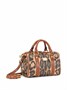 Dolce & Gabbana маленькая сумка-сэтчел Crespo с леопардовым принтом, коричневый 15677497