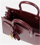 Сумка Sac De Jour Nano из кожи Saint Laurent, Rouge Merlot 25641535