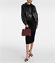 Сумка Sac De Jour Nano из кожи Saint Laurent, Rouge Merlot 25641535