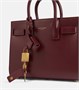 Сумка Sac De Jour Nano из кожи Saint Laurent, Rouge Merlot 25641535