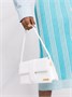 Сумка на плечо Le Bambino Long JACQUEMUS, белый 25653337