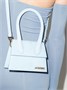 Сумка-тоут Le Chiquito Moyen JACQUEMUS, синий 25801380