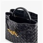 Кожаная сумка Andiamo с верхней ручкой Bottega Veneta, черный 6417390