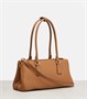 Средняя кожаная сумка-тоут Galleria Prada, коричневый 25638790