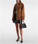 Галерея Saffiano маленькая кожаная сумка-тоут Prada, черный 25639755