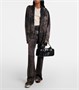 Сумка-тоут из кожи с бантиком Acne Studios, черный 25641651