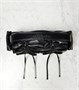 Сумка-тоут из кожи с бантиком Acne Studios, черный 25641651