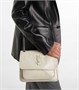 Кожаная сумка через плечо Niki Baby Saint Laurent, бежевый 2108818