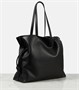 Кожаный клатч Flamenco XL Loewe, черный 25641689
