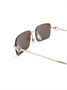 Gucci Eyewear солнцезащитные прямоугольные очки коричневого оттенка 15768750