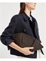 Brunello Cucinelli плетеный клатч, коричневый 22132149