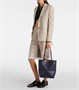 Складная кожаная сумка-пазл Fold Loewe, Abyss Blue 25641406