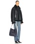 Большая сумка через плечо Le 5 A 7 Saint Laurent, цвет Notte 22362519
