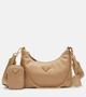 Редакция 2005 Плечевая сумка Re-Nylon Prada, коричневый 25629684