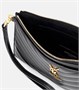 Большой кожаный клатч с монограммой Saint Laurent, черный 2108674