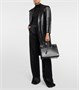 Маленькая кожаная сумка-тоут sac de jour Saint Laurent, черный 5982845