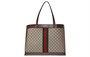 Сумка-шоппер GUCCI Ophidia из канваса с отделкой из кожи 27945519