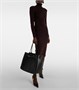 Сумка-тоут Tara из крупнозернистой кожи Tom Ford, черный 25641914