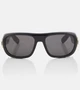 Солнцезащитные очки Lady 9522 R1I Dior Eyewear, черный 2075964
