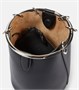 Кожаная сумка-ведро Ring Medium Alaïa, нуар 25641353