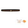 Женский ремень Louis Vuitton из натуральной кожи 10443464