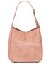 Маленькая мягкая сумка-хобо Le 5 A 7 Saint Laurent, цвет Barely Pink 22362583