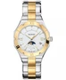 Женские часы-браслет Swiss Be Balmain Moonphase Diamond (1/20 ct. t.w.) из двухцветной нержавеющей стали, 33 мм 25219570