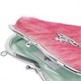 Сумка Vivienne Westwood в форме сердца из телячьей кожи, Розовый портативный кошелек для женщин 26499196