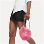 Сумка Vivienne Westwood в форме сердца из телячьей кожи, Розовый портативный кошелек для женщин 26499196