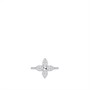 Кольцо Star Blossom, белое золото и бриллианты Louis Vuitton, серебряный 22191036
