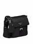 Сумка на плечо Re-Nylon с логотипом Prada, черный 25844969