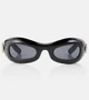 Солнцезащитные очки Lady 9522 R1I Dior Eyewear, черный 2075967