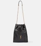 Кожаная сумка через плечо Jamie Pochon Saint Laurent, нуар 25639299