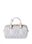 Стеганая сумка-тоут Arcadie MIU MIU, серый 26576978